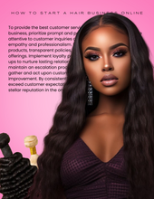 Load image into Gallery viewer, “HOW TO START A HAIR BUSINESS”